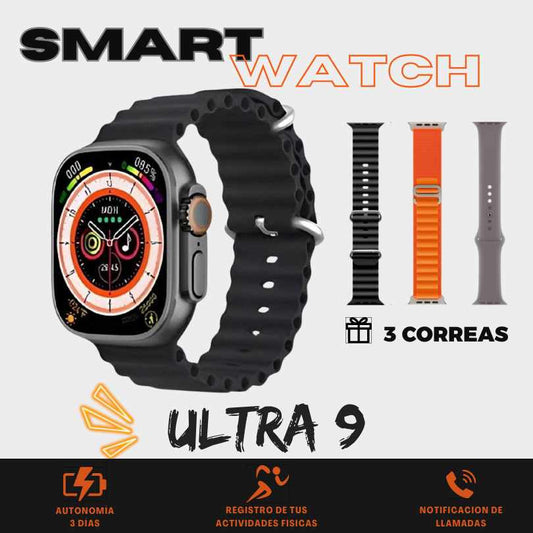 Smartwatch Ultra pro - 3 correas