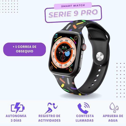 Smartwatch Serie 9 Acuatico + correa de obsequio